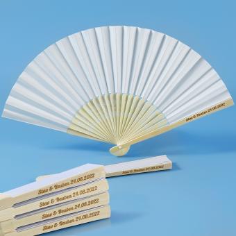 Paper hand fan/wedding gift